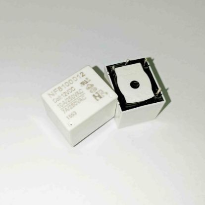 NF8100D12 12V 10A 1NO 4PIN HONGFA MİLİONSPOT RÖLE resmi