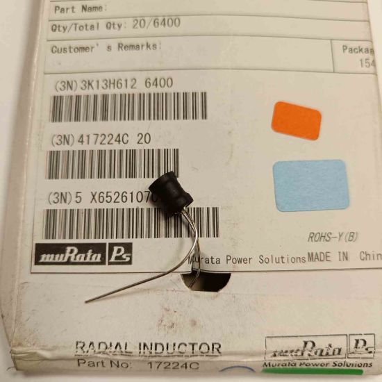 17224C 220UH 0.48A TDK KONDANSATÖR TİPİ BOBİN resmi