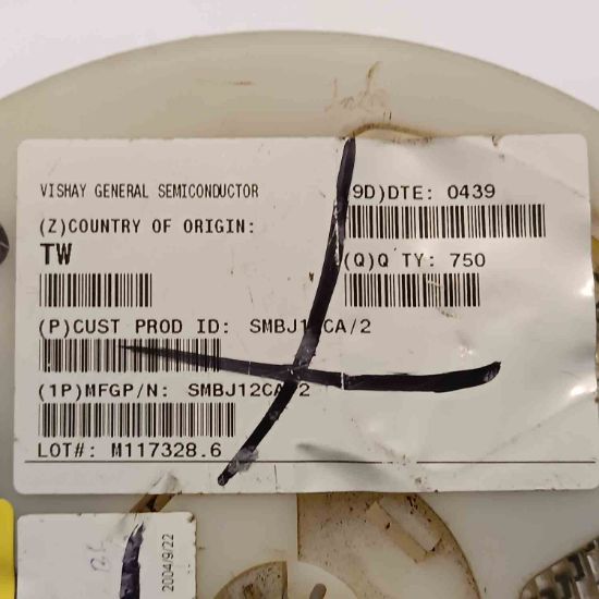 SMBJ12CA 12V 600W N/A Transil DİYOT resmi