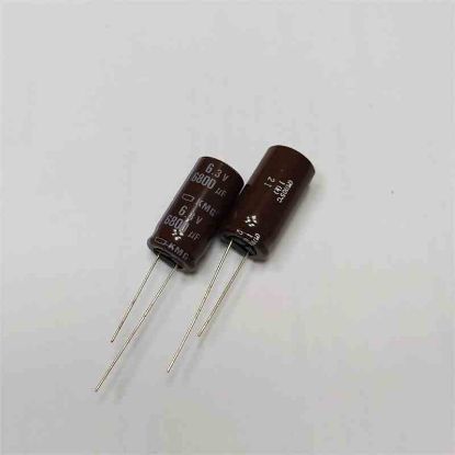 KMG6.3VB6800M 6800MF 6.3V 12.5x25 105 NIPPON ELKO KONDANSATÖR resmi