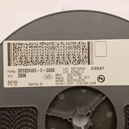 SD103AWS-V-GS08 30MA 40V SMD DO-35 VISHAY SCHOYKY DİYOT resmi