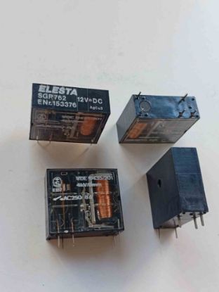 SGR762 12VDC 15 33 76 12V 12V 8A 1C 5PIN ELESTA GÜÇ RÖLE resmi