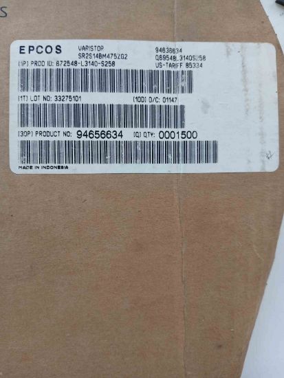 B72548-L3140-S258 7mm 16V EPCOS VARİSTÖR resmi