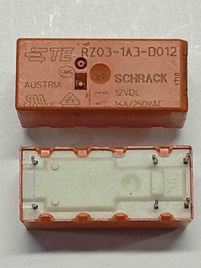 RZ03-1A3-D012 12V 16A 1NO 6PIN SCHRACK GÜÇ RÖLE resmi