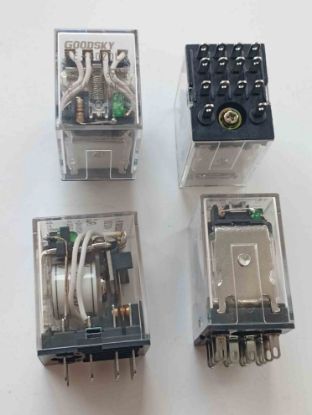 RE-402DL 12V 5A 4C 14PIN GOODSKY GÜÇ RÖLE resmi