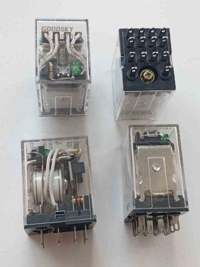 RE-402DL 12V 5A 4C 14PIN GOODSKY GÜÇ RÖLE resmi