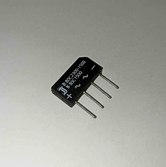 B80C2300-1500 1.5A 160V TARAK KÖPRÜ DİYOT resmi