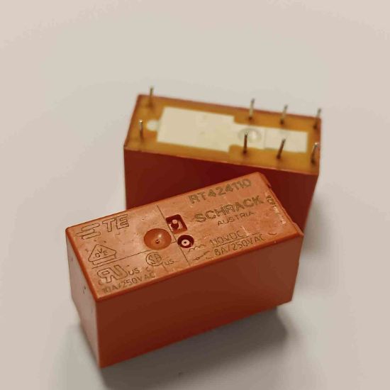RT424110 110V 8A 8PIN SCHRACK GÜÇ RÖLE resmi