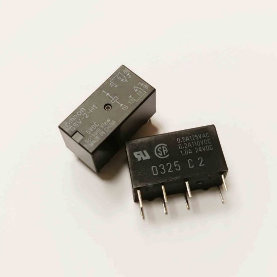 G5V-2-H1 5VDC TELEKOM OMRON RÖLE 2C resmi