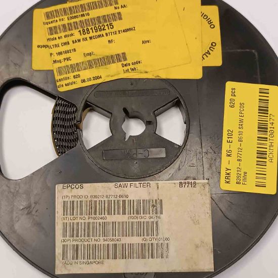 B39212-B7712-B610 SAW EPCOS Filitre resmi