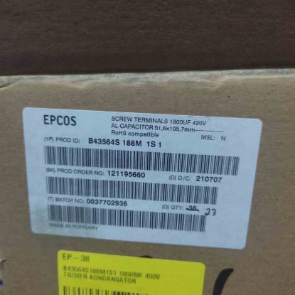 B43564S188M1S1 1800MF 420V TRİMER KONDANSATÖR resmi