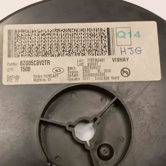 BZG05C8V2TR 8.2V 1.25W DO-214AC VISHAY ZENER DİYOT resmi