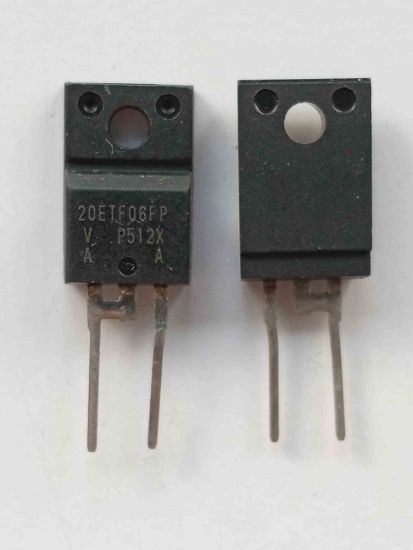 20ETF06FP 20A 600V TO220 DİYOT resmi