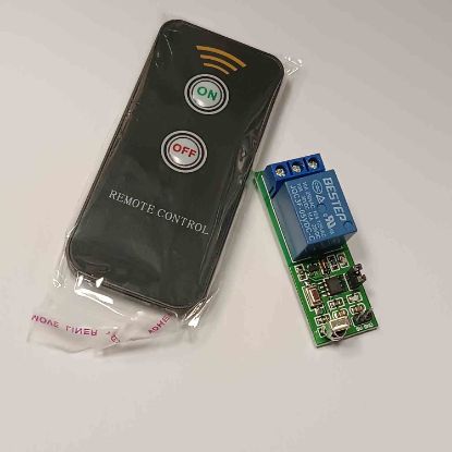 1 Kanallı IR Kumandalı Röle Kartı (On/Off) 5 volt resmi