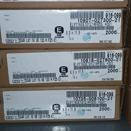 ELXY160ETD121MF85S 120MF 16V 6.3x11.5 105 NIPPON ELKO KONDANSATÖR resmi