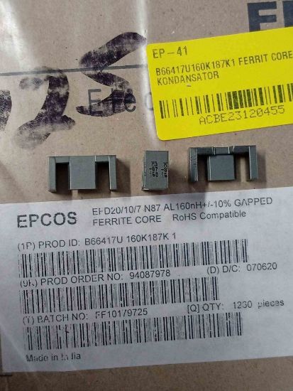 B66417U160K187K1 FERRIT CORE KONDANSATÖR resmi
