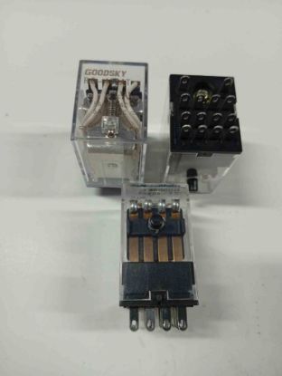 RE-409AT 230V 5A 4C 14PIN GOODSKY GÜÇ RÖLE resmi