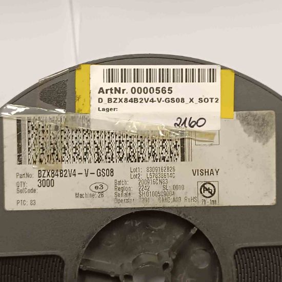 BZX84B2V4-V-GS08 2.4V 0.35W SOT23 VISHAY ZENER DİYOT resmi