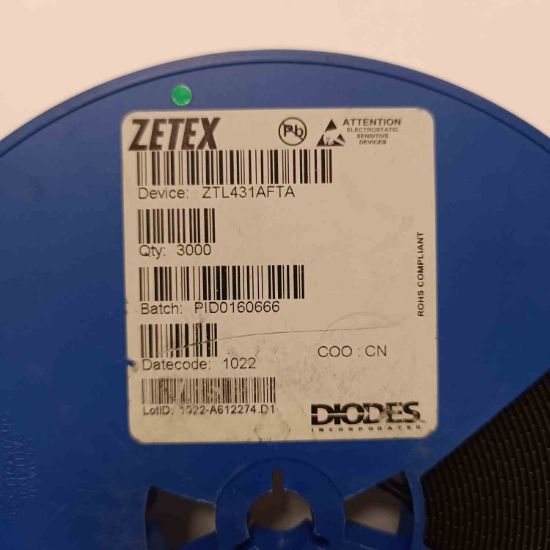 ZTL431AFTA 2.5-20V SOT23   resmi