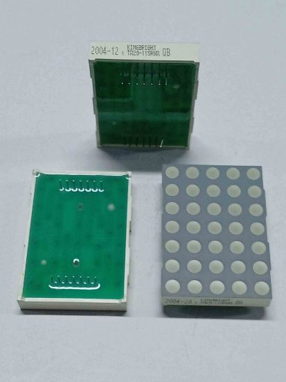 TA2011SRWA 50mm (2.0 INCH) 5x6 DOTMATRIX OSRAM TRİMER DİSPLAY resmi