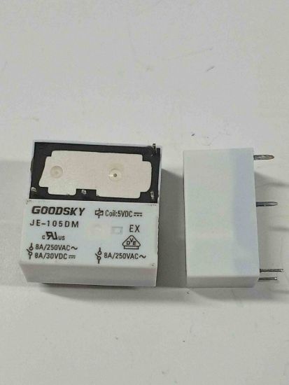 JE-105DM 5V 8A 1NO 4PIN GOODSKY Kombi RÖLE resmi
