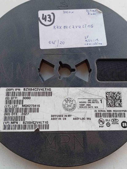 BZX84C2V4LT1G 2.4V SOT23 DİYOT resmi