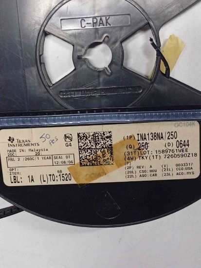 INA138NA1250 TEXAS ENTEGRELER resmi