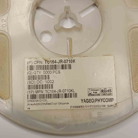 TC164-JR-0710K 10K 1206x4 SMD YAGEO DİRENÇ resmi