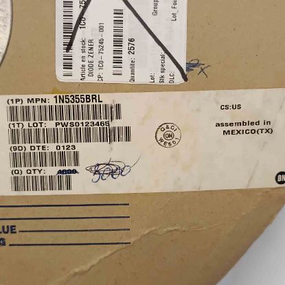 1N5355BRL 18V 5W  ZENER DİYOT resmi
