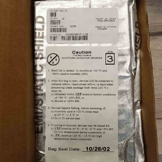 AD9883AKST-110 ENTEGRELER resmi