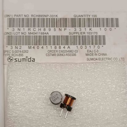 RCH895NP-331K 330uH 0,39A 8.3x8.3x9.5 KONDANSATÖR TİPİ BOBİN resmi