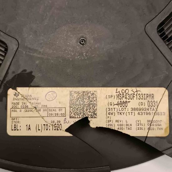 MSP430F133IPMR SMD TEXAS SMD ENTEGRELER resmi