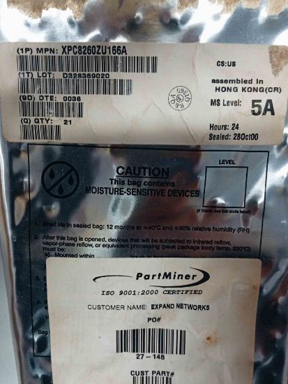 XPC8260ZU166A MOTOROLA ENTEGRELER resmi