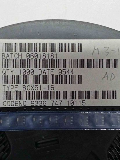 BCX51-16 PHILIPS SMD TRANSİSTÖR resmi