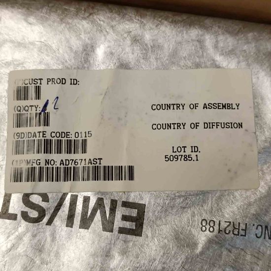 AD7671AST ENTEGRELER resmi