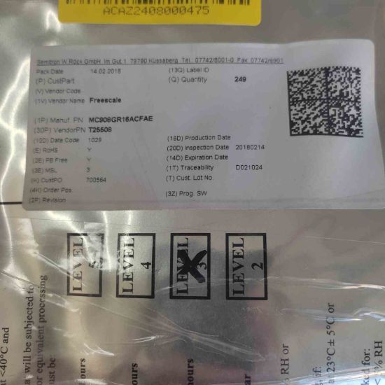 MC908GR16ACFAE resmi