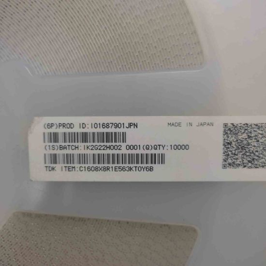 C1608X8R1E563KT0Y6B 56NF 25V 603 resmi