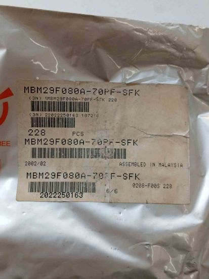 MBM29F080A-70PF-SFK FUJITSU ENTEGRELER resmi