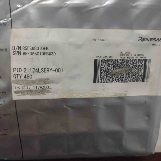 R5F3650TDFB#30 resmi