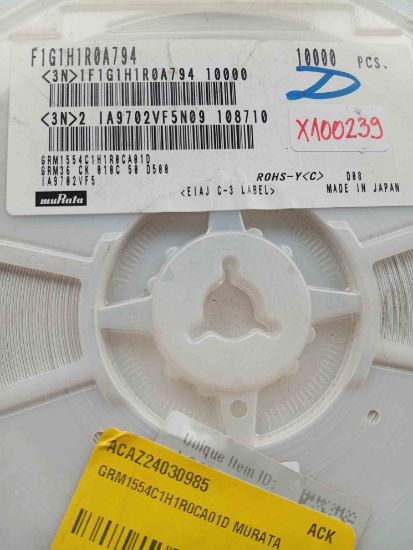 GRM1554C1H1R0CA01D MURATA resmi