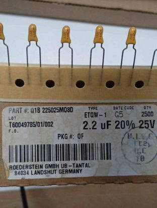 Q1B225025M08D VISHAY KONDANSATÖR resmi