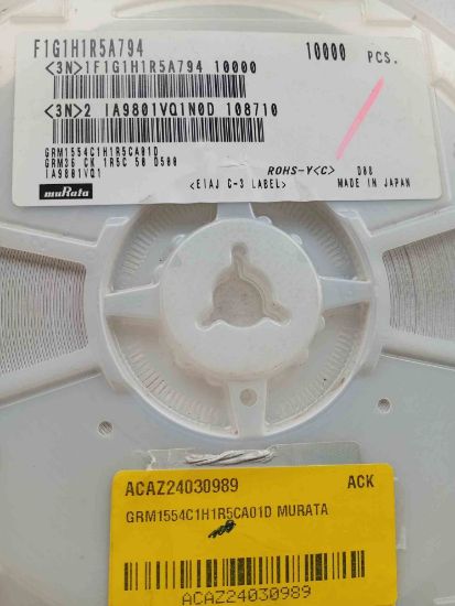 GRM1554C1H1R5CA01D MURATA resmi