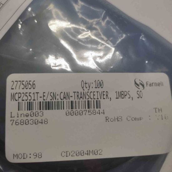 MCP2551T-E resmi