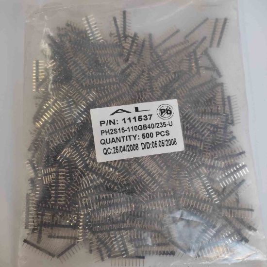PH2S15-110GB40/235-U PIN SOCKET erkek pin konnektör resmi