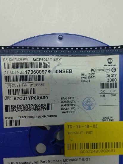 MCP6031T-E/OT resmi