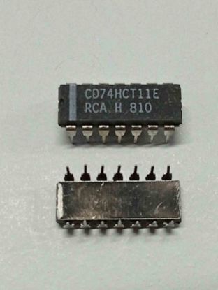 CD74HCT11E DIP RCA 74 SERİSİ ENTEGRELER resmi