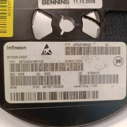 SN7002N MOSFETs N-Ch 60V 200mA SOT-23-3 resmi