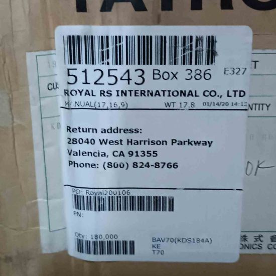 BAV70(KDS184A) SOT-23 DİYOT resmi