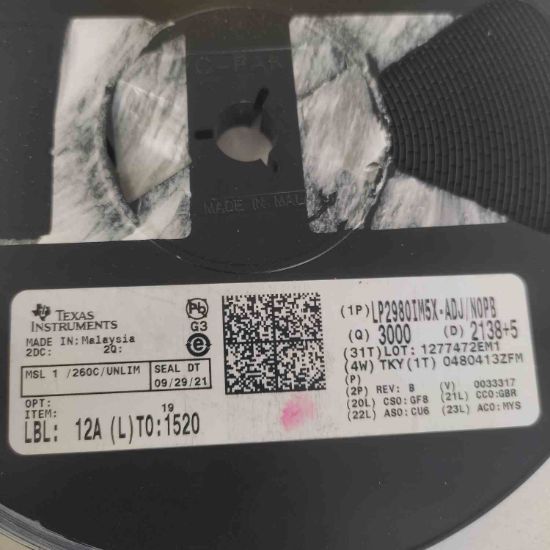 LP2980IM5X-ADJ/NOPB resmi