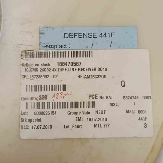 AM26C32QD ENTEGRELER resmi